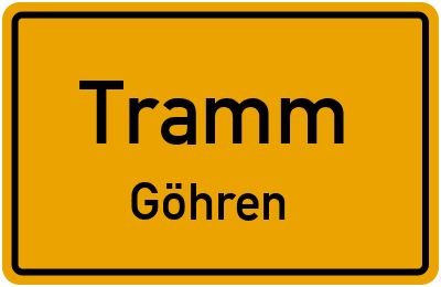Straßenverzeichnis Tramm Göhren