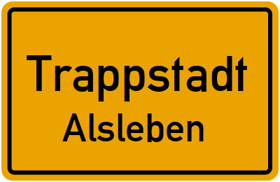 Straßenverzeichnis Trappstadt Alsleben