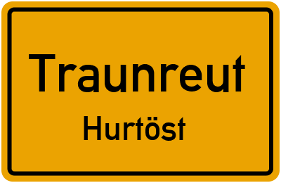 Straßenverzeichnis Traunreut Hurtöst