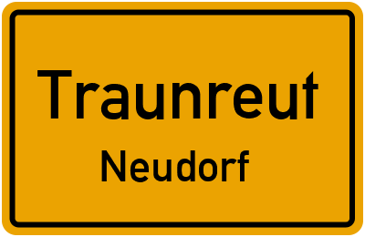 Straßenverzeichnis Traunreut Neudorf
