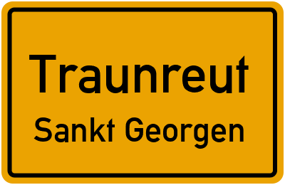 Straßenverzeichnis Traunreut Sankt Georgen