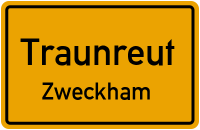 Straßenverzeichnis Traunreut Zweckham