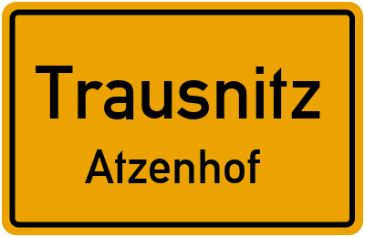 Straßenverzeichnis Trausnitz Atzenhof