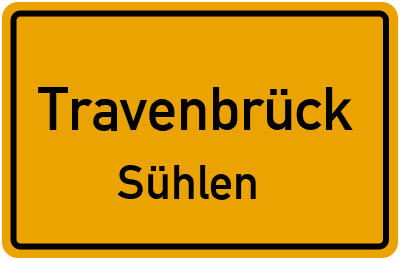 Straßenverzeichnis Travenbrück Sühlen