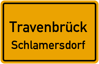 Straßenverzeichnis Travenbrück Schlamersdorf