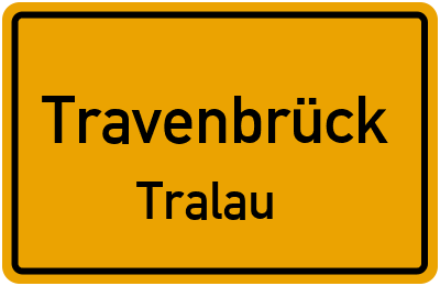 Straßenverzeichnis Travenbrück Tralau