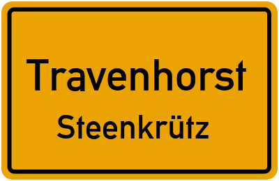 Straßenverzeichnis Travenhorst Steenkrütz