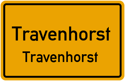 Straßenverzeichnis Travenhorst Travenhorst
