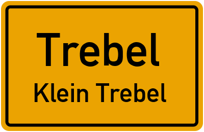 Straßenverzeichnis Trebel Klein Trebel