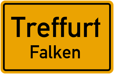 Straßenverzeichnis Treffurt Falken