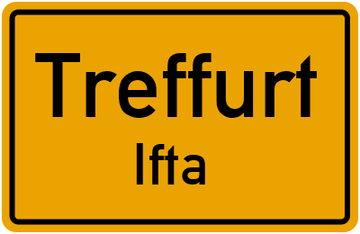 Straßenverzeichnis Treffurt Ifta