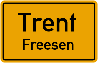 Straßenverzeichnis Trent Freesen