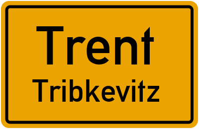Straßenverzeichnis Trent Tribkevitz