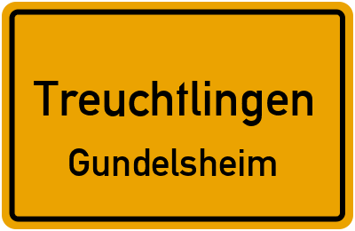Straßenverzeichnis Treuchtlingen Gundelsheim