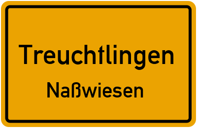 Straßenverzeichnis Treuchtlingen Naßwiesen