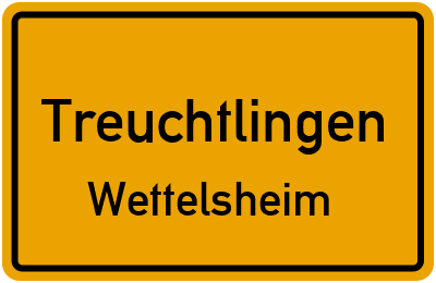 Straßenverzeichnis Treuchtlingen Wettelsheim