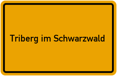 Branchenbuch Triberg im Schwarzwald, Baden-Württemberg