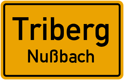 Straßenverzeichnis Triberg Nußbach
