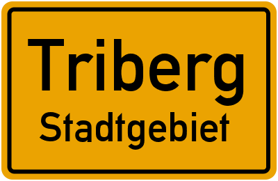 Straßenverzeichnis Triberg Stadtgebiet
