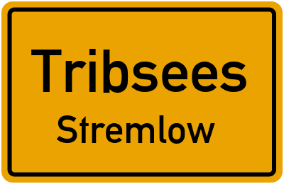 Straßenverzeichnis Tribsees Stremlow