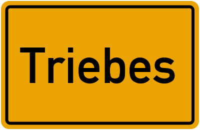 Triebes Branchenbuch