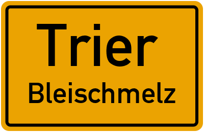 Straßenverzeichnis Trier Bleischmelz