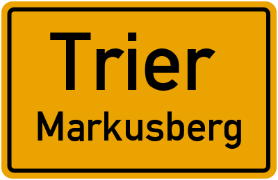 Straßenverzeichnis Trier Markusberg