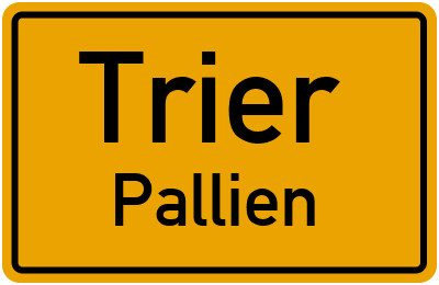 Straßenverzeichnis Trier Pallien