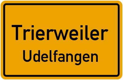 Straßenverzeichnis Trierweiler Udelfangen