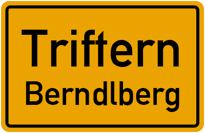 Straßenverzeichnis Triftern Berndlberg