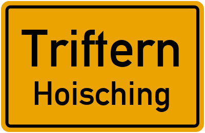 Straßenverzeichnis Triftern Hoisching
