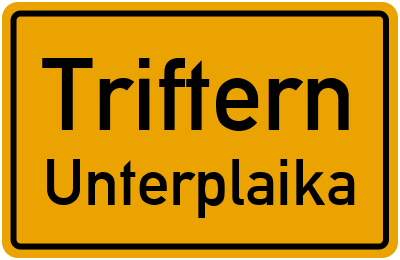 Straßenverzeichnis Triftern Unterplaika