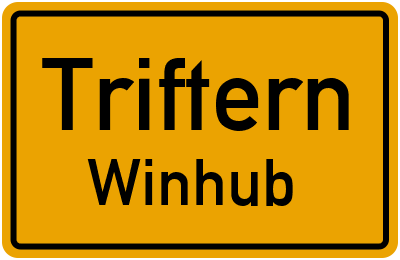 Straßenverzeichnis Triftern Winhub