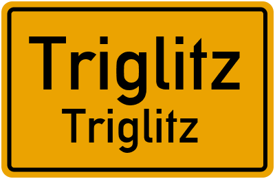 Straßenverzeichnis Triglitz Triglitz