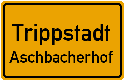 Straßenverzeichnis Trippstadt Aschbacherhof