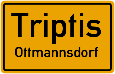 Straßenverzeichnis Triptis Ottmannsdorf