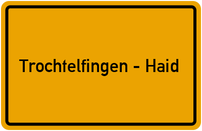 Branchenbuch Trochtelfingen - Haid, Baden-Württemberg