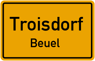 Straßenverzeichnis Troisdorf Beuel