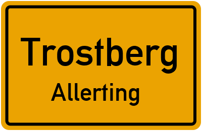 Straßenverzeichnis Trostberg Allerting