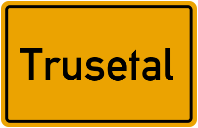 Branchenbuch Trusetal, Thüringen