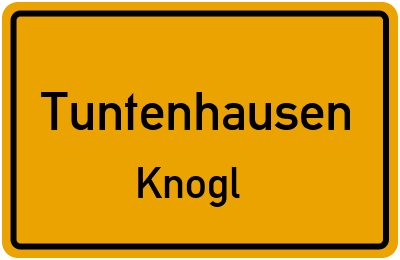 Straßenverzeichnis Tuntenhausen Knogl