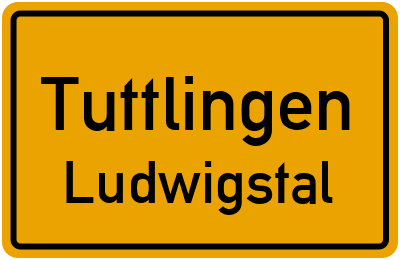 Straßenverzeichnis Tuttlingen Ludwigstal