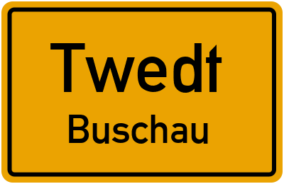 Straßenverzeichnis Twedt Buschau