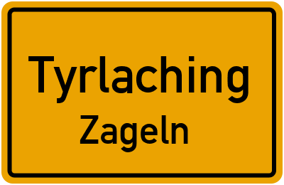 Straßenverzeichnis Tyrlaching Zageln