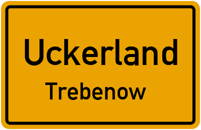 Straßenverzeichnis Uckerland Trebenow