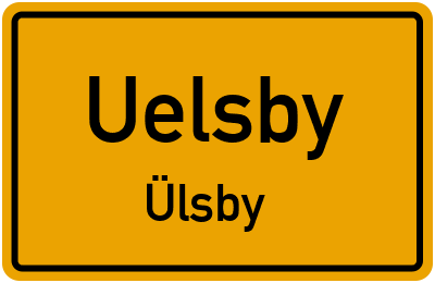 Straßenverzeichnis Uelsby Ülsby