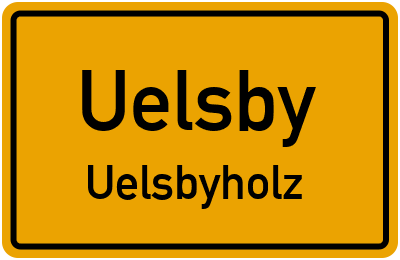 Straßenverzeichnis Uelsby Uelsbyholz
