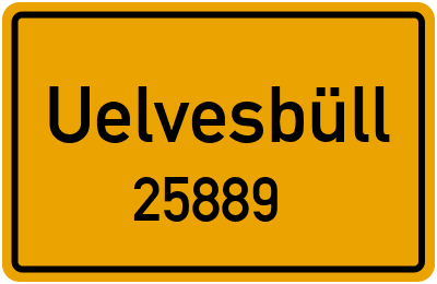 25889 Uelvesbüll