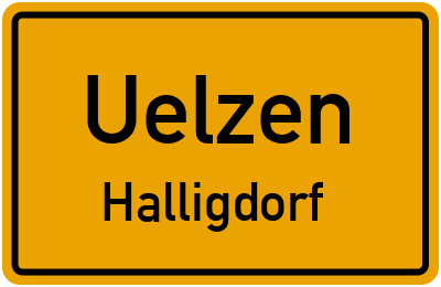 Straßenverzeichnis Uelzen Halligdorf