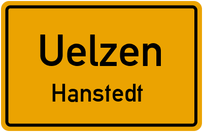 Straßenverzeichnis Uelzen Hanstedt